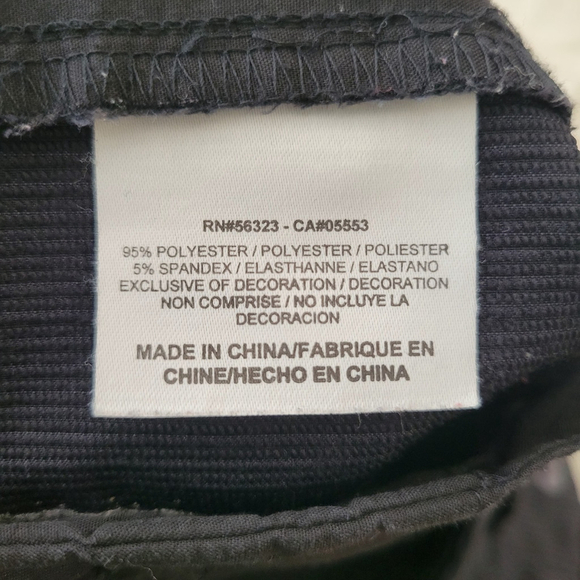 Nike Dri-FIT Men's Flat Front Polyester Blend Navy Golf Pants Size 34/30 - Picture 6 of 6